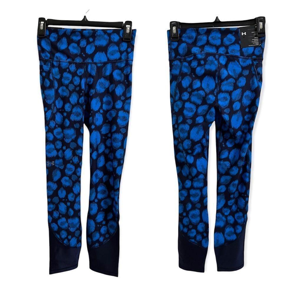 Under Armour Blue Compression Tights Size Small